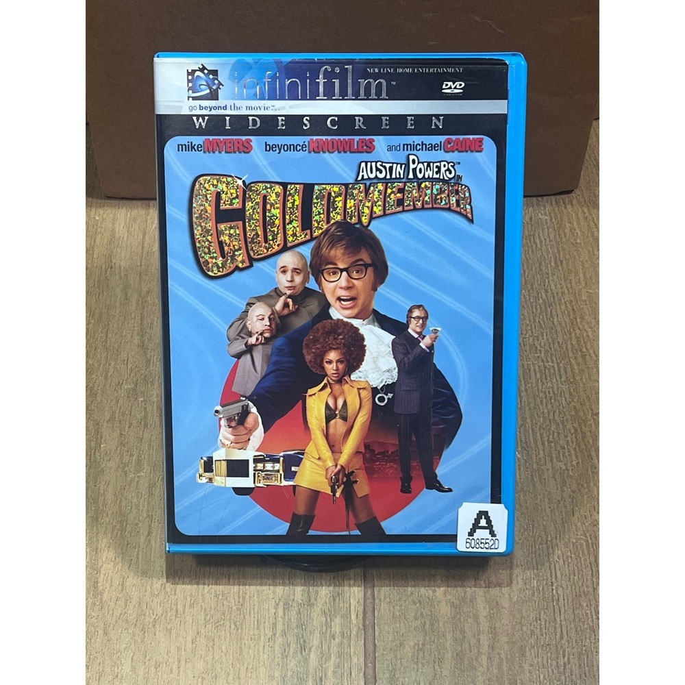 Austin Powers Goldmember DVD Infinifilm Widescreen Mike Myers Beyonce‎ N6028-90
